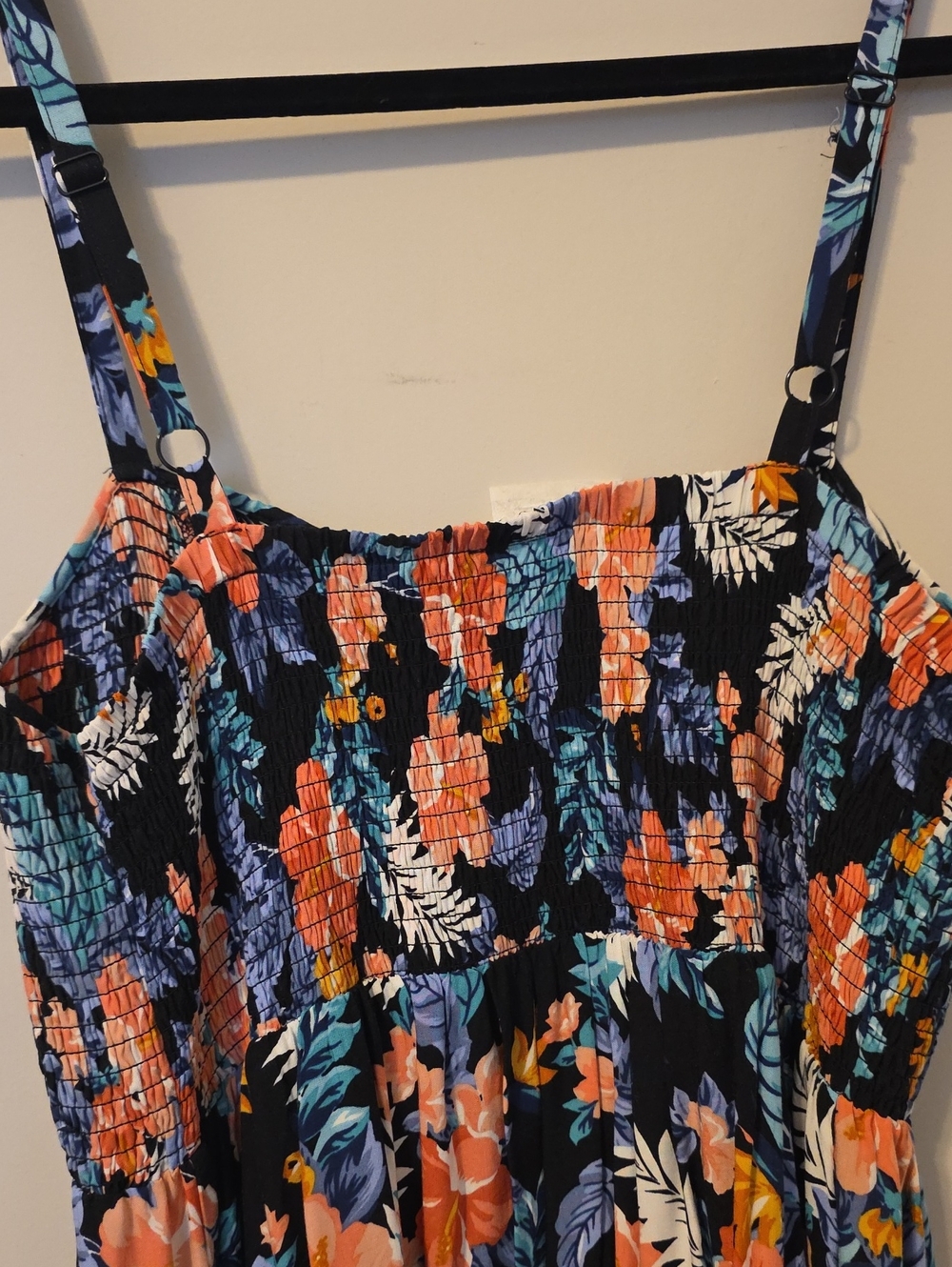 Torrid Smocked Sweetheart Neckline Floral Sundress - Picture 7 of 10